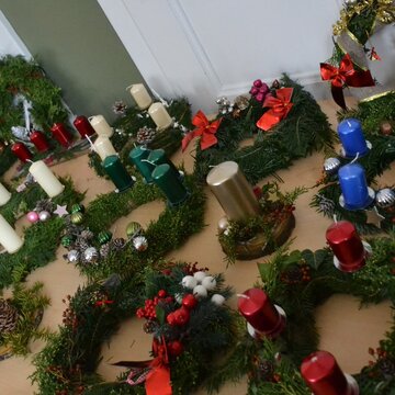 20241123 adventní tvoření